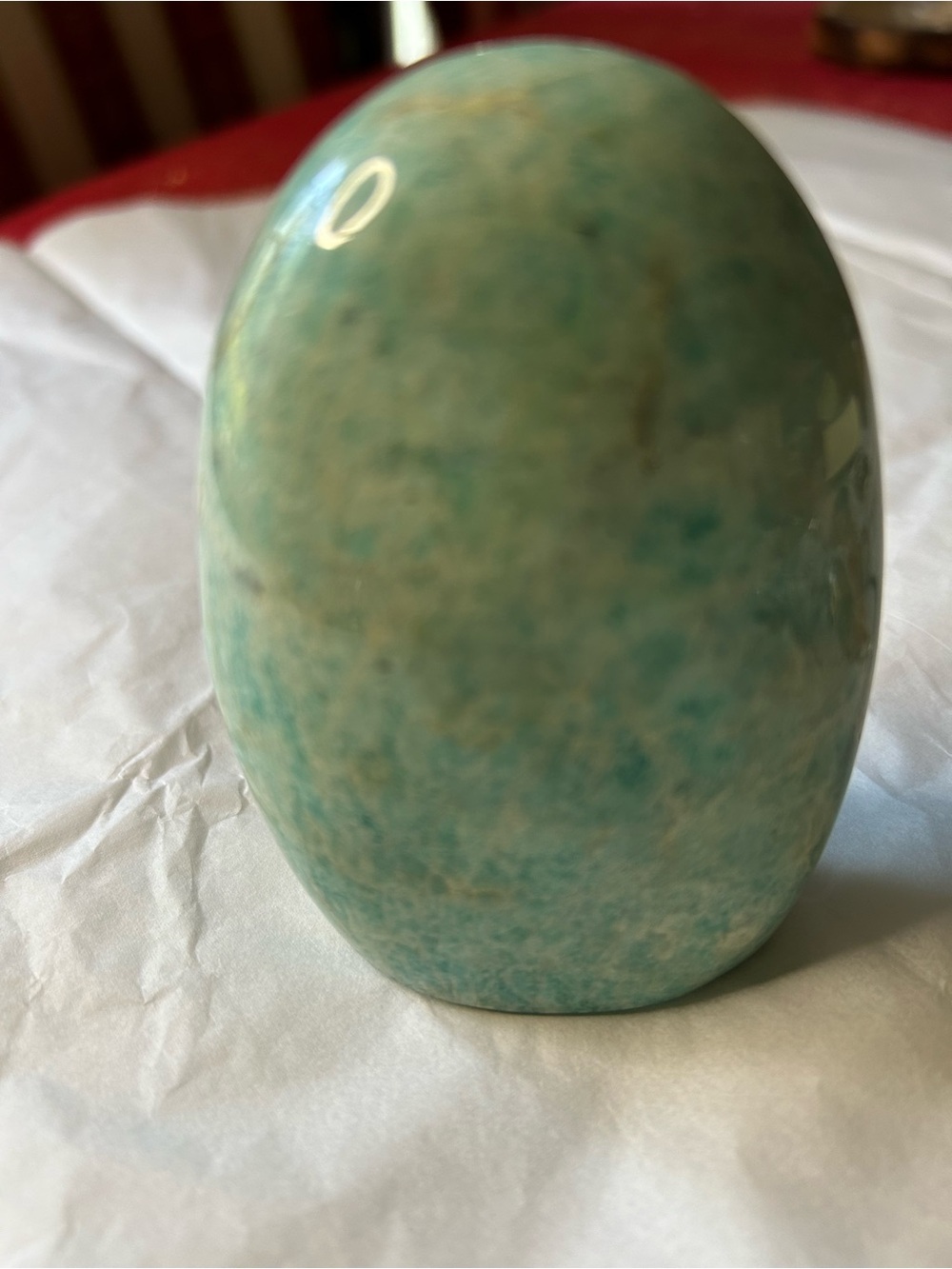 Amazonite Free Form Crystal - Picture 4 of 5